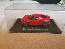 alfa romeo 4c 2013 car by panini missing one mirror