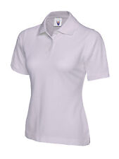 Uneek Women's Classic Polo Shirt Ladies Plain Short Sleeve Casual Polo Tee Shirt