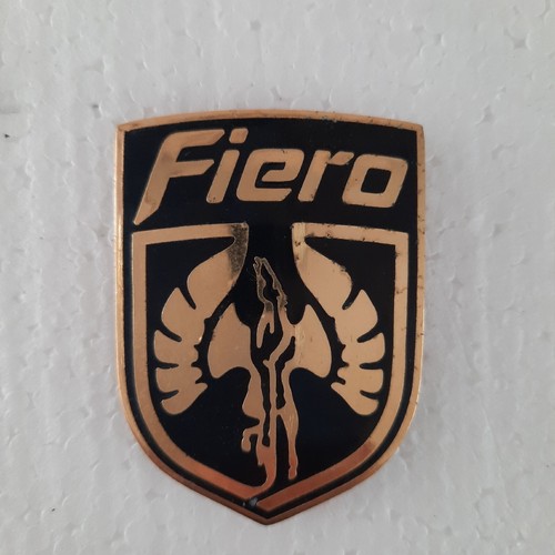 Pontiac fiero bonnet - fiero, badge
