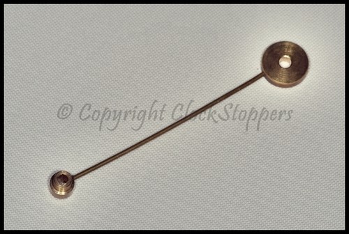French clock bell hammer round - clock,