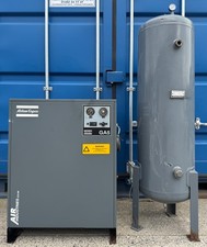 Atlas Copco GA5 Rotary Screw Compressor + Air Receiver! 5.5Kw, 29Cfm, 7.5Bar!
