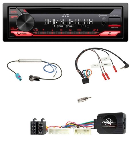 Jvc dab usb bluetooth - cd,