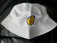 Leeds United Retro Bucket Hat - *Brand New*