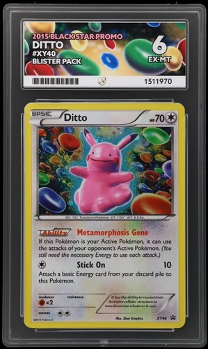 Pokémon tcg ditto - pokémon, black