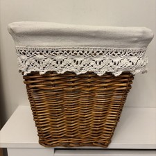 Vintage Square Rattan Wicker