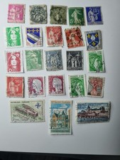 Vintage french stamps - french,
