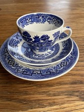 Swinnertons Old Willow Cup Saucer Side Plate 