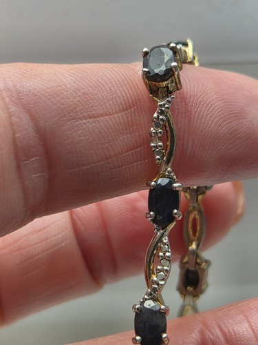 Vintage sapphire white topaz - vintage,