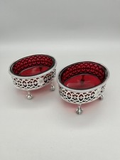 PAIR OF GEORGE III STERLING