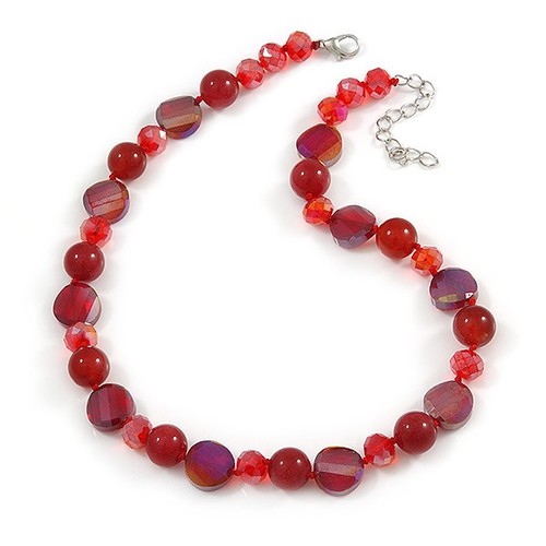 Stunning glass and agate bead - and,