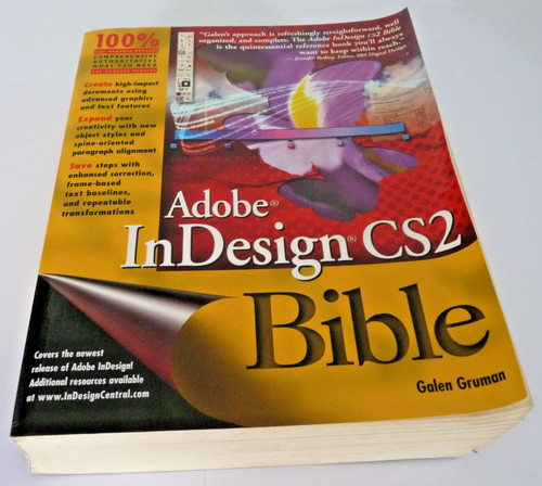 Adobe indesign cs2 bible - adobe,