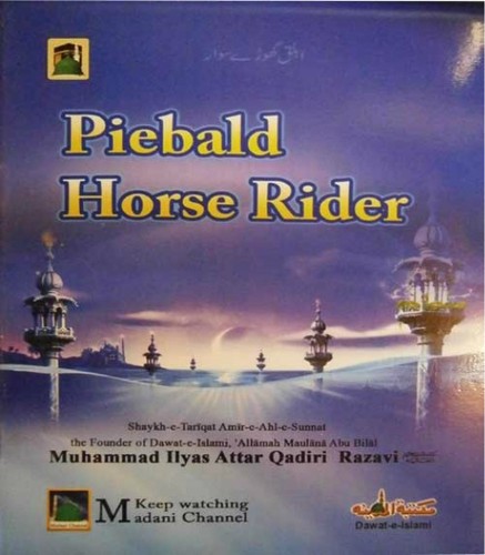 Piebald horse rider - piebald,