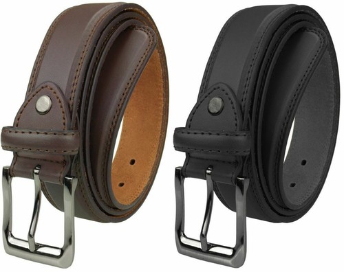 Leather mens belt - belt, belts