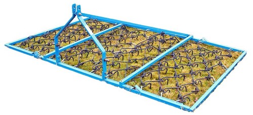 Grass harrow frame folding - grass, in