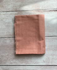 98x108cm Linen Texture print cotton fabric 1473  Makower patchwork peach shades