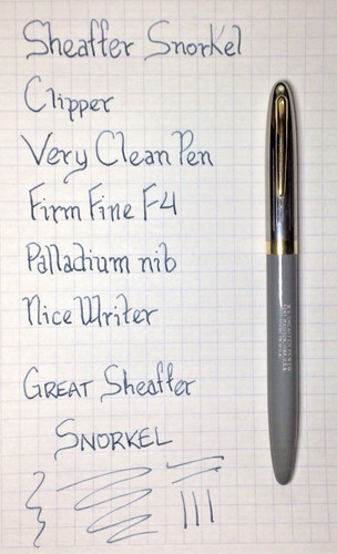 Sheaffer snorkel clipper - sheaffer,