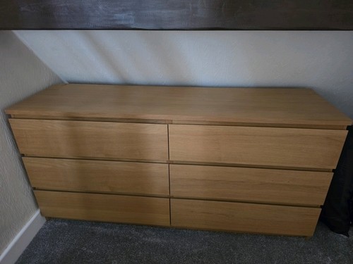 Ikea malm chest drawers - of,