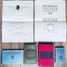 Vintage Pitman Shorthand Books