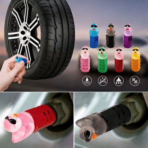 Funny tire valve stem cap - tire,