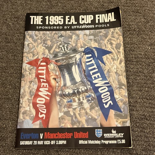 Cup final 1995 everton v - fa,