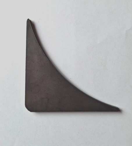 Gusset with radius mild steel - gusset,