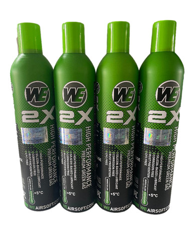 Airsoft green gas - green, 2x