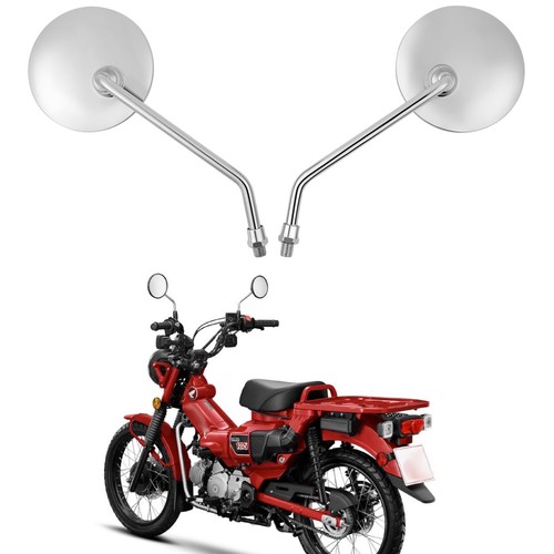 Chrome round motorcycle - round,