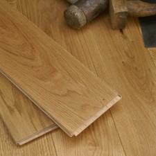 £35.99 Engineered Oak Wood Flooring - Brushed & Oiled - 18x3x150 Sample