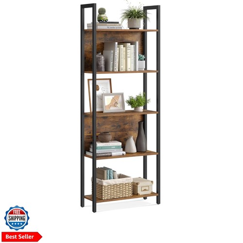 Tier bookshelf book shelf - 5-tier,