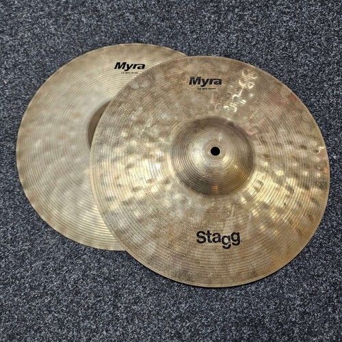 Hat cymbals stagg myra - 14",