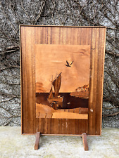 Vintage wooden fire screen, 66