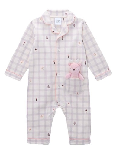 John lewis baby check romper - check, &