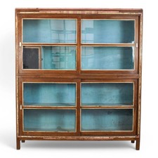 ? FREE DELIVERY ? Large Antique Vintage Sliding Door Cupboard Dresser Cabinet