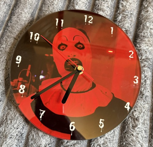 Art the clown clock - clown, clock-