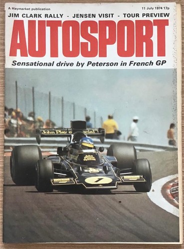 Autosport magazine jul 1974 - autosport,