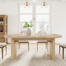  70.8 Inch Oval Dining Table