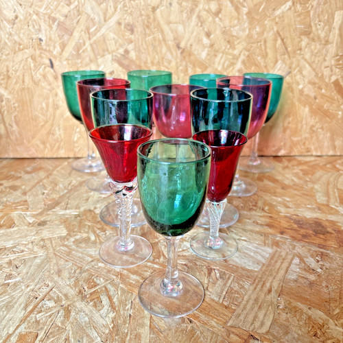 12x mixed vintage wine - 12x, cordial