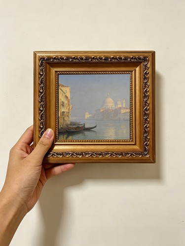 Venetian misty water boats - misty,