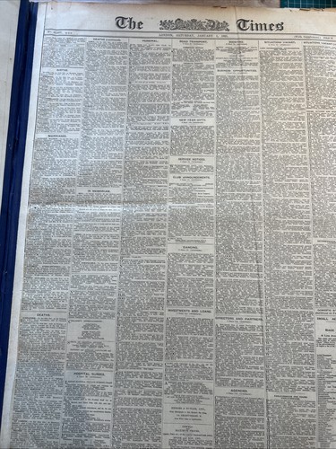 1921 bound the times - bound, newspaper