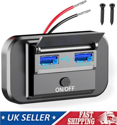 12v dual usb fast - 12v,