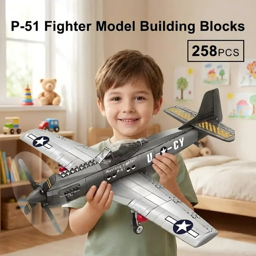 Fighter building blocks - p-51,