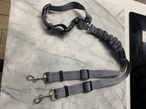 Rear seat dual dog - rear, harness
