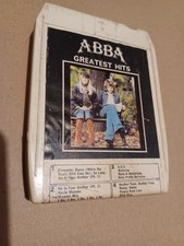 ABBA GREATEST HITS 1976  8-track cassette cartridge Untested