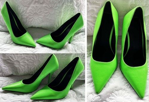 Plt pointed toe neon green - toe,