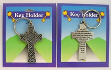Irish Blessing Prayer Key Ring