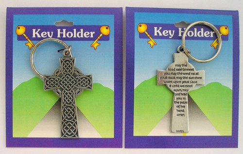 Irish blessing prayer key ring - irish,