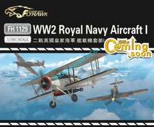 Flyhawk 1/700 1129 WWII Royal Navy Aircraft I top quality