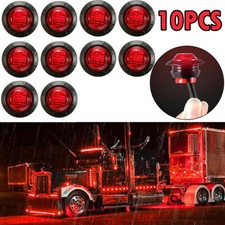 12v Led Round Clearance Red