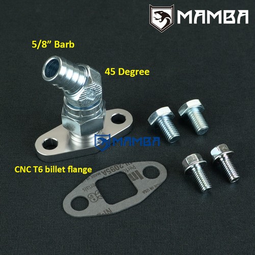45deg barb turbo oil - 5/8"barb,