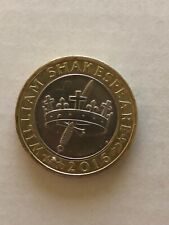 William Shakespeare Histories Hollow Crown £2 Two Pound Coin 2016  Circulated